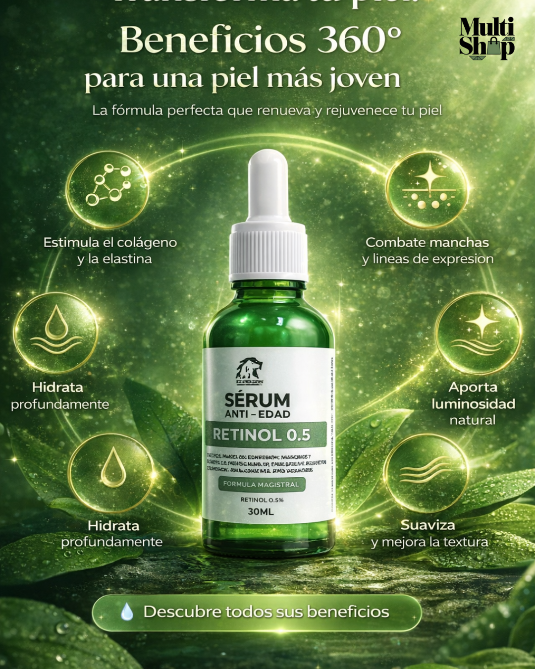 Sérum Reparador Retinol 0.5%